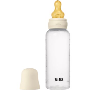 BIBS Anti-Colic Baby Bottle Latex biberon anticolici cu tetină din cauciuc - imagine 3